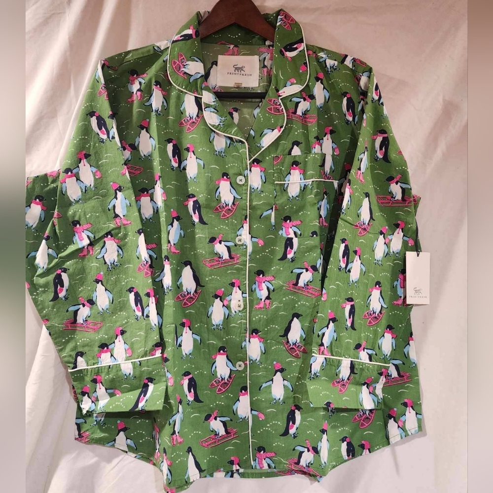 NWT Printfresh Special Addition Winter Games Long Sleeve Top
